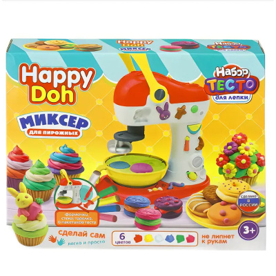 Игровой набор для лепки Миксер для пирожных Multi Аrt PDSET-125605-MIX 1